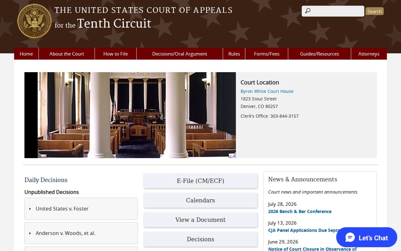 Jewell County criminal docket federal appellate source