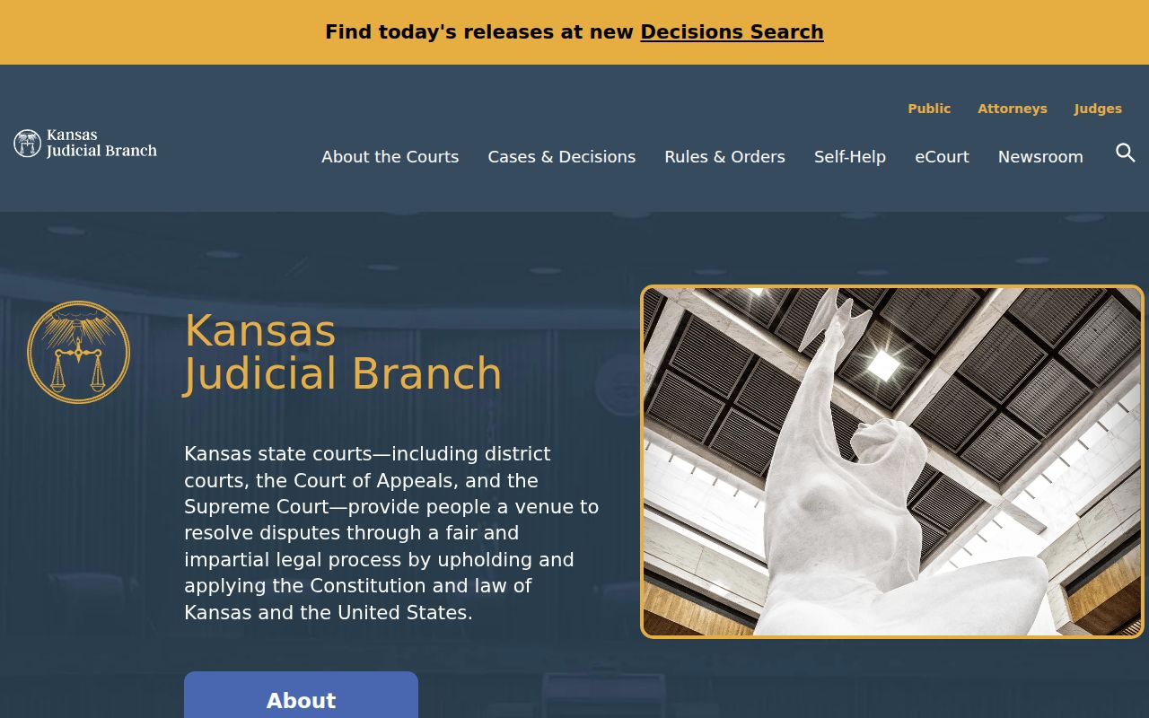 Jewell County court docket Kansas Judicial Branch portal source